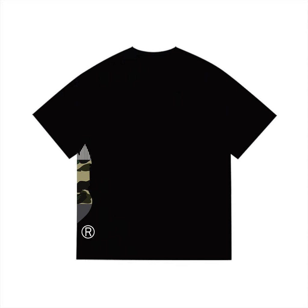BAPE Camo Ape Face Graphic Short-Sleeve T-Shirt — back